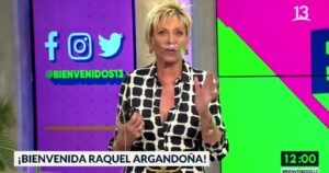 Raquel Argandoña regresó al Bienvenidos después de tres meses