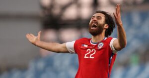 Ben Brereton sorprendió con un paseo por Plaza Italia