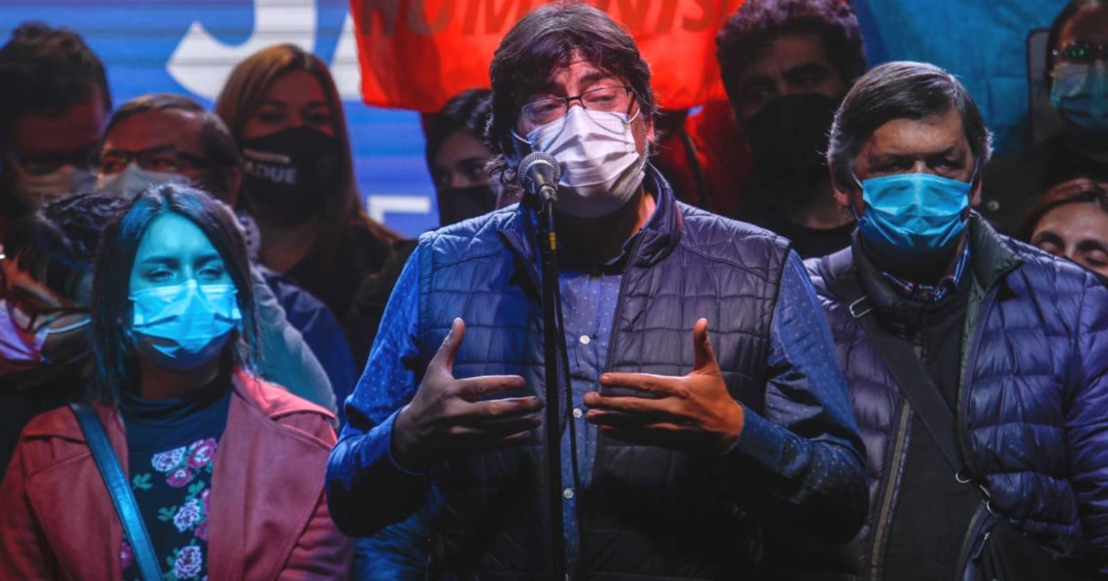 Con solo dos menciones a Boric: Daniel Jadue reconoció su derrota en primarias