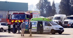 Tres fallecidos por intoxicación deja accidente laboral en barrio industrial de Concón