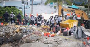 Aumentan a 46 los muertos por el derrumbe de edificio en Miami