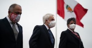 Presidente Piñera llega a Perú para el cambio de mando: 