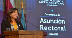 Marisol Durán asumió como primera rectora electa de la UTEM