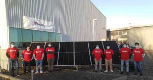 Inacap instala en sede de Punta Arenas el primer sistema fotovoltaico con fines educativos del país