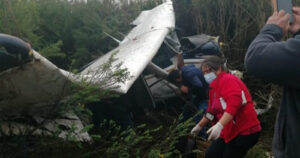 Avioneta con cuatro tripulantes se accidentó en trayecto de Isla Mocha a Tirúa