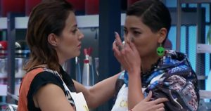 Camila Recabarren rompió en llanto en MasterChef Celebrity por tener que cocinar trompas de cerdo
