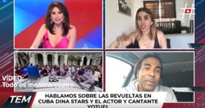 VIDEO - Youtuber cubana fue detenida en plena entrevista con la TV española