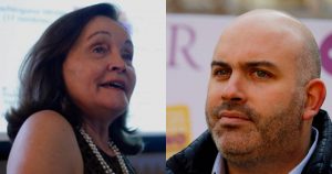 La pelea virtual de Marta Lagos y Roberto Izikson: 