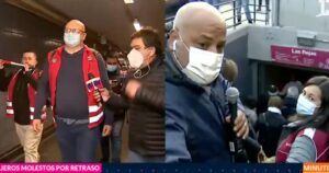 VIDEOS - Los episodios que protagonizó Miguel Acuña en medio de protesta en el Metro