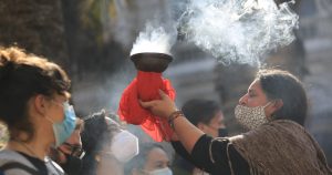 Ceremonia ancestral marcó el primer mes de la Convención Constitucional
