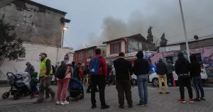 Incendio en cité de Estación Central dejó cerca de 60 personas damnificadas