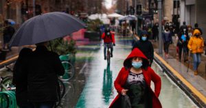 Sistema frontal no logró revertir el déficit de lluvias en la Región Metropolitana