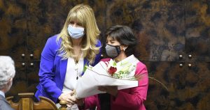 Ximena Rincón asume como presidenta del Senado en reemplazo de Yasna Provoste