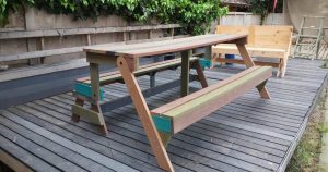 Emprendedoras crean línea de madera plástica para la fabricación de muebles