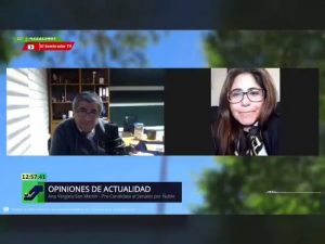 Candidata a senadora del Partido Igualdad: 