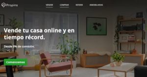 Propins: plataforma vende casas en tiempo récord con pago en contado