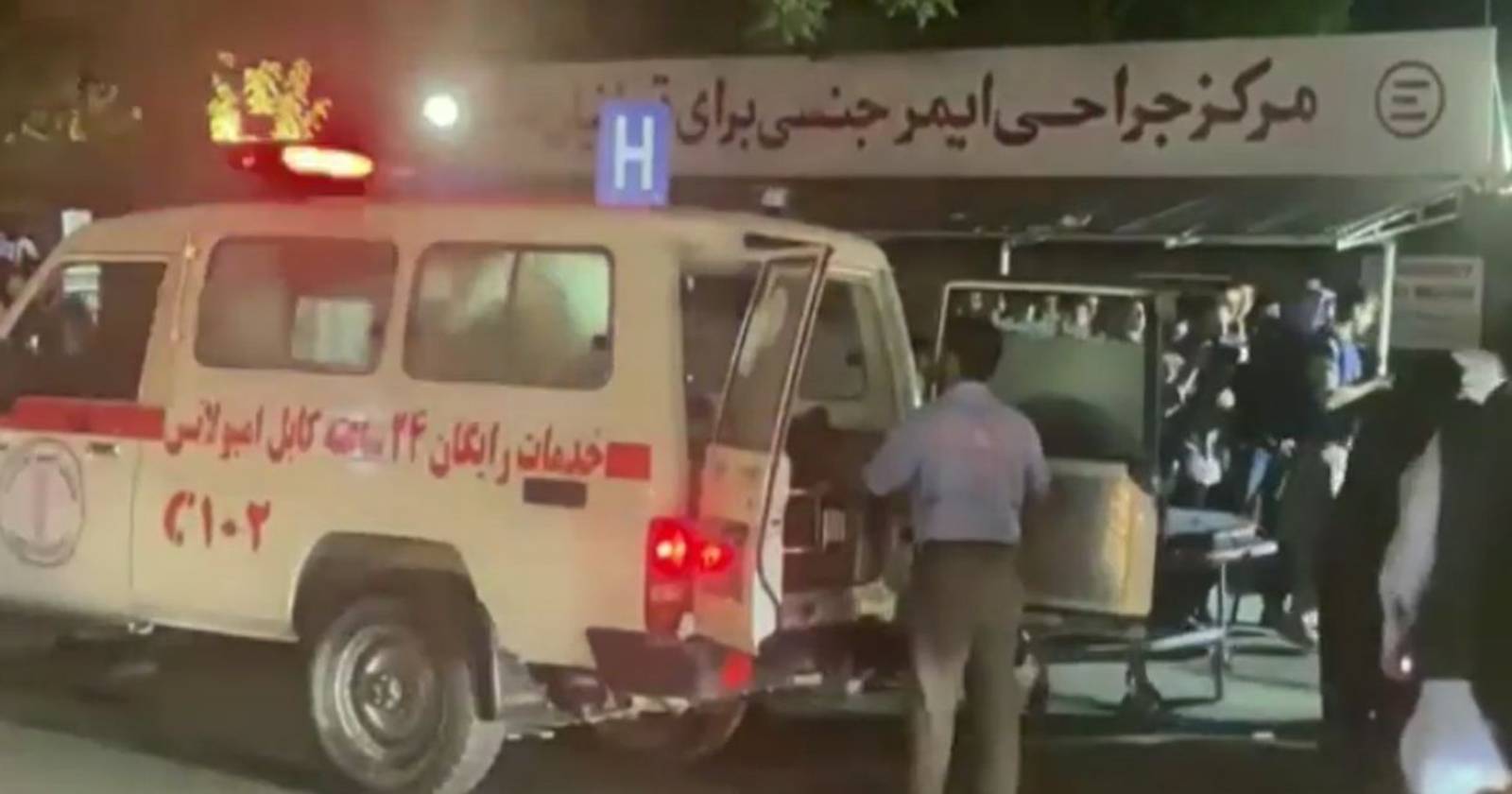 explosiones en el aeropuerto de Kabul