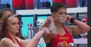 VIDEO - El tenso momento que protagonizó Camila Recabarren en MasterChef Celebrity