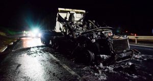 Nuevo ataque incendiario: queman 12 camiones en ruta que une Labranza con Nueva Imperial