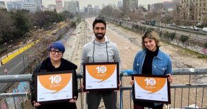 Aguas Andinas celebró con concurso audiovisual los 10 años del Mapocho Urbano Limpio