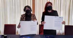 UMCE firma convenio de colaboración con OIE para potenciar acciones conjuntas