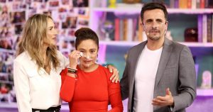 La llorada despedida de Ángeles Araya de Aquí Somos Todos