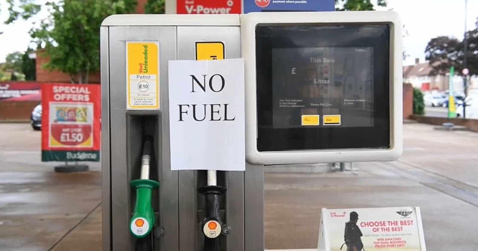 desabastecimiento Reino Unido