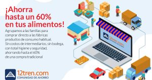12tren.com: emprendimiento permite comprar alimentos premium a precios de fábrica