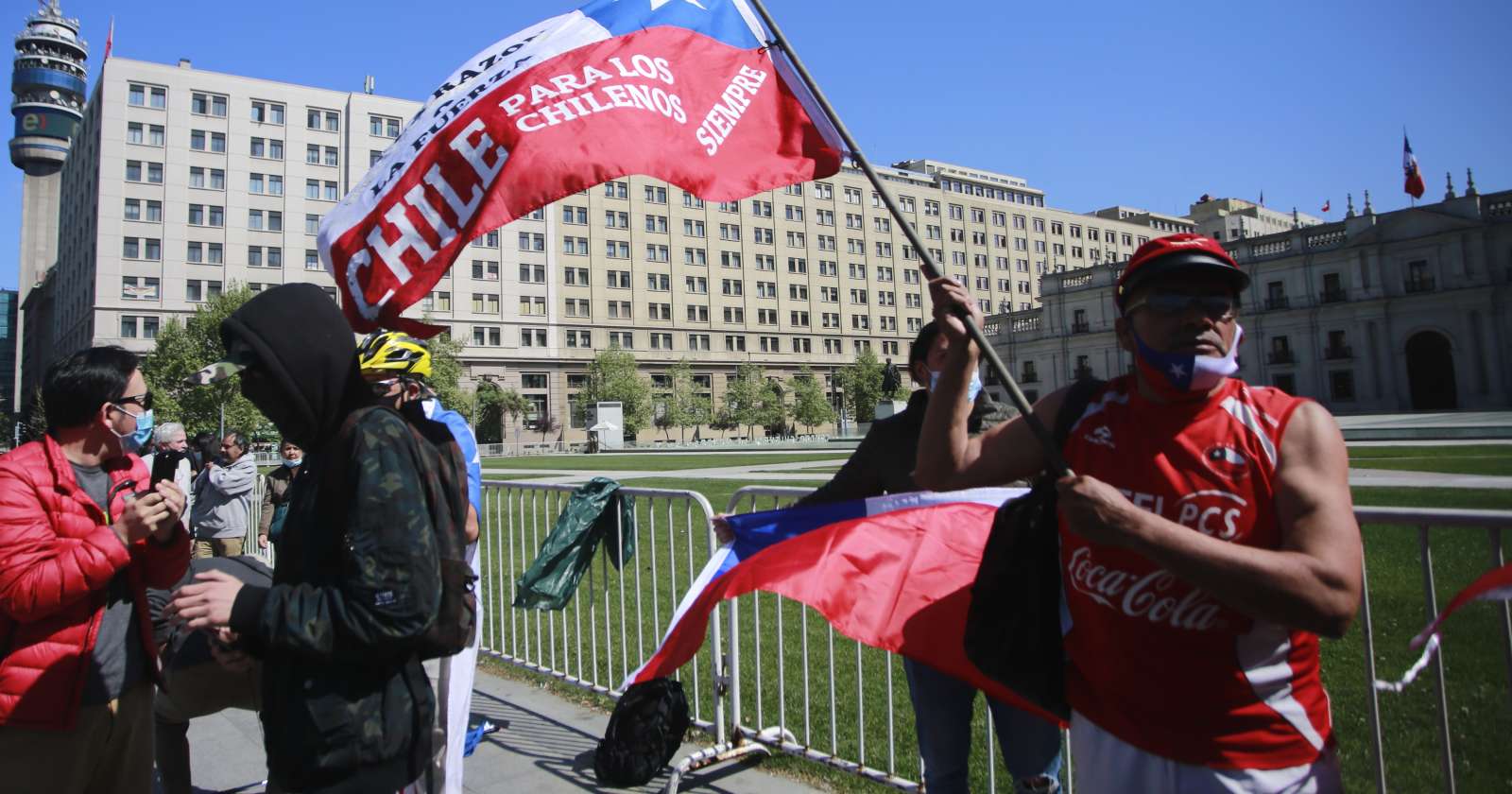 marcha migrantes Santiago