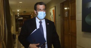 Ministro Delgado e interpelación por crisis migratoria: 