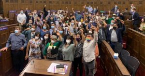 Frente Amplio se queda con cuatro coordinaciones de comisiones de la Convención