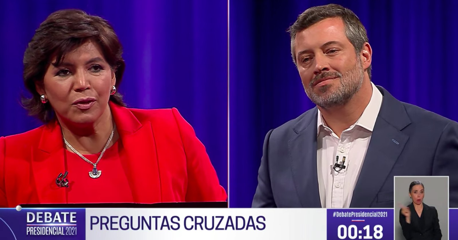 Sichel Provoste debate