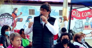 Jadue advierte a Boric si se sale 