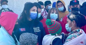 Rubilar y Delgado llegaron a Colchane por crisis migratoria: 