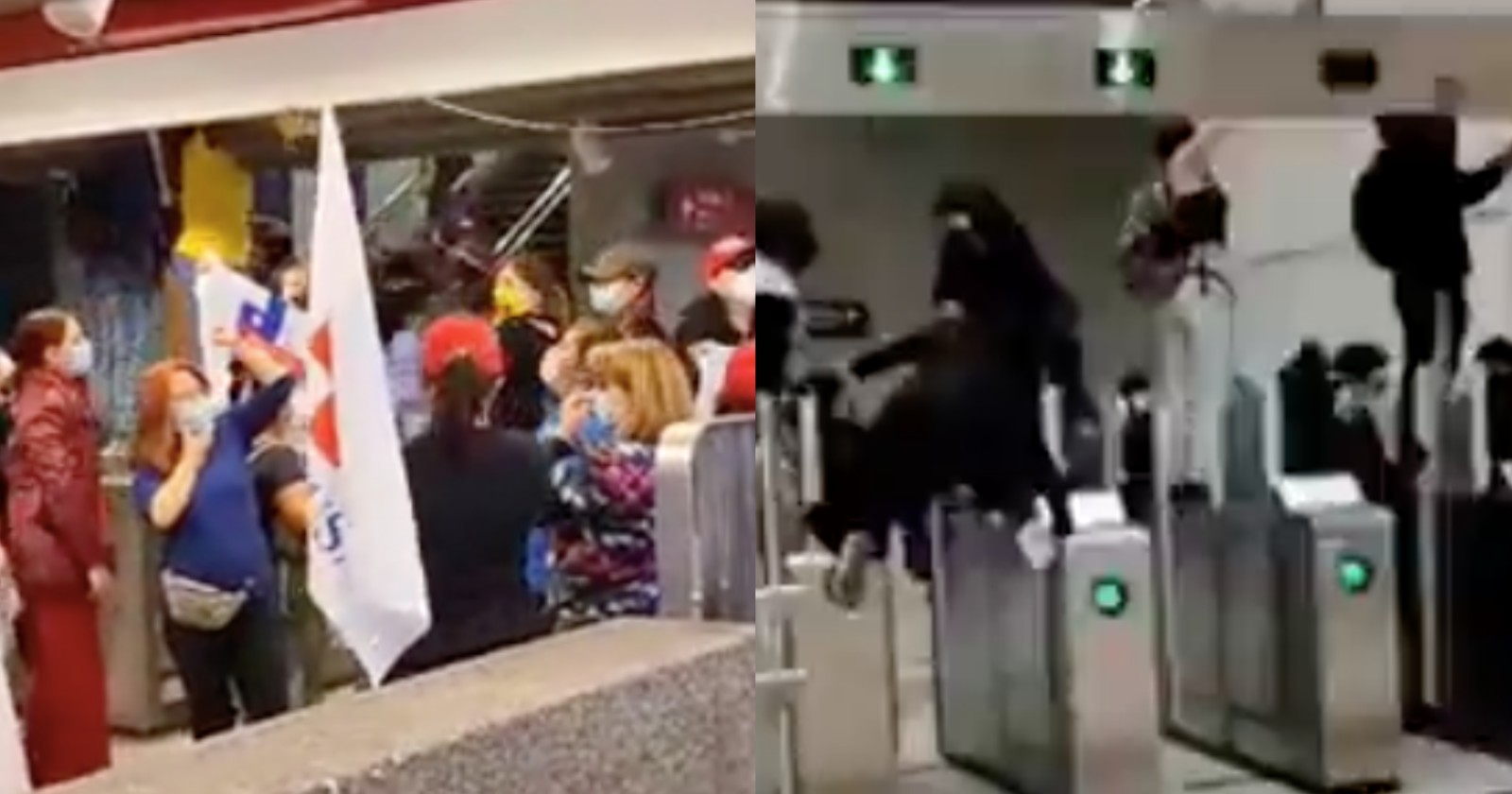 evasiones Metro