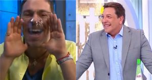 Julio César Rodríguez respondió a inusual petición que hizo Neme en vivo en Mucho Gusto