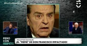 Don Francisco recreó famoso meme que se viralizó tras entrevista con Bachelet