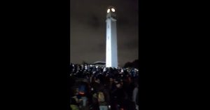 Fiesta no autorizada en la Universidad de Concepción reunió a miles de personas sin respetar medidas sanitarias