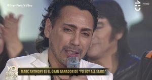 Doble de Marc Anthony se coronó como el gran ganador de Yo Soy All Stars