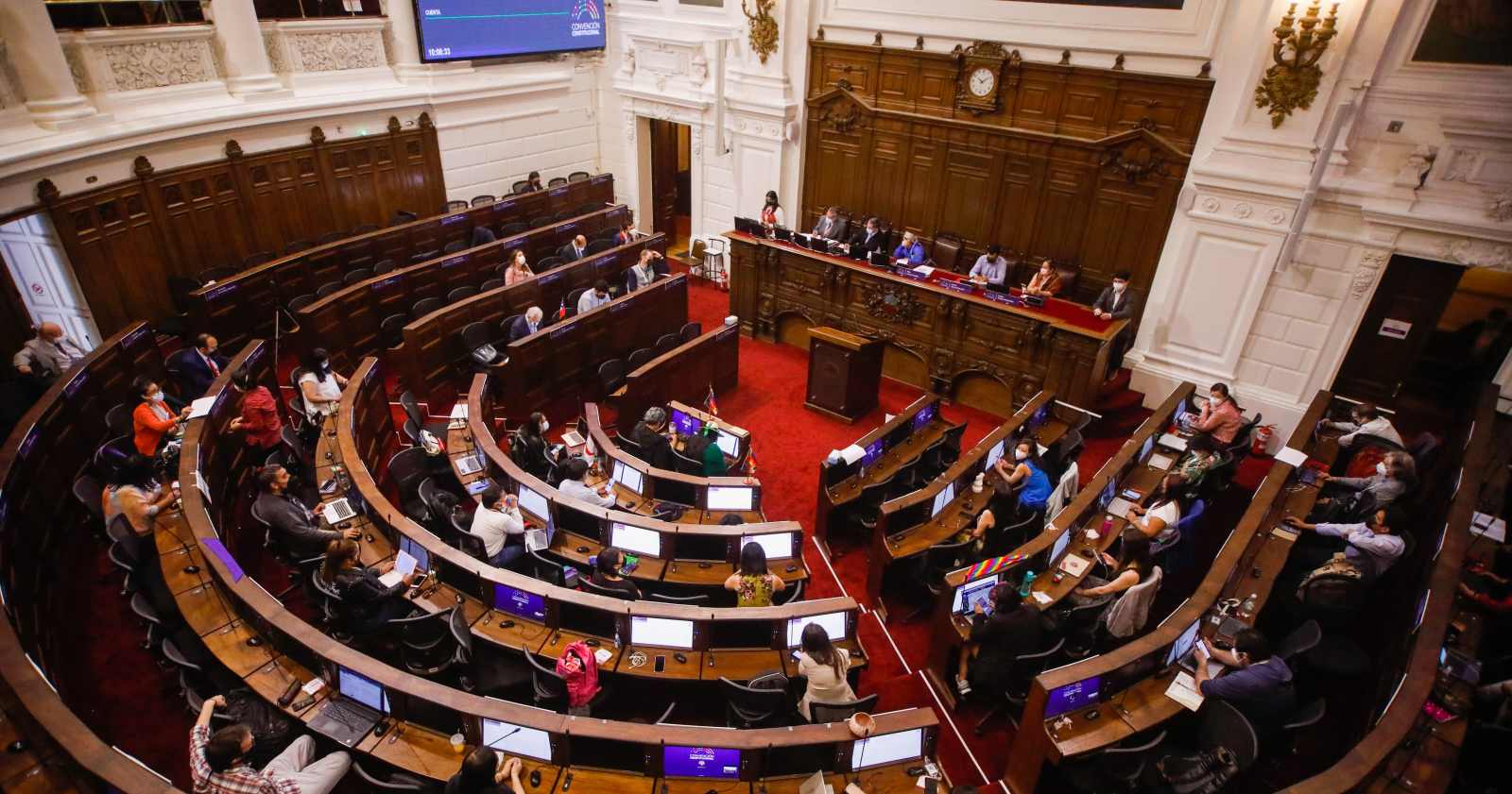 Corte reglamento convención