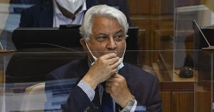 Diputado Naranjo pasó por un chequeo médico para seguir con su discurso