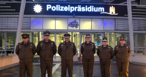 Comitiva de Carabineros viajó a capacitación en Alemania