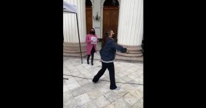 VIDEO - Asesora de la Convención increpó a gritos a constituyentes de Vamos por Chile