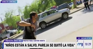 Equipo de Mucho Gusto fue agredido cuando cubrían procedimiento en Conchalí