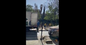 Municipio de Santiago responde por uso de camión en actividad de No + AFP: 