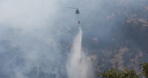 Declaran alerta roja en Natales por incendio forestal en Parque Nacional Bernardo O'Higgins