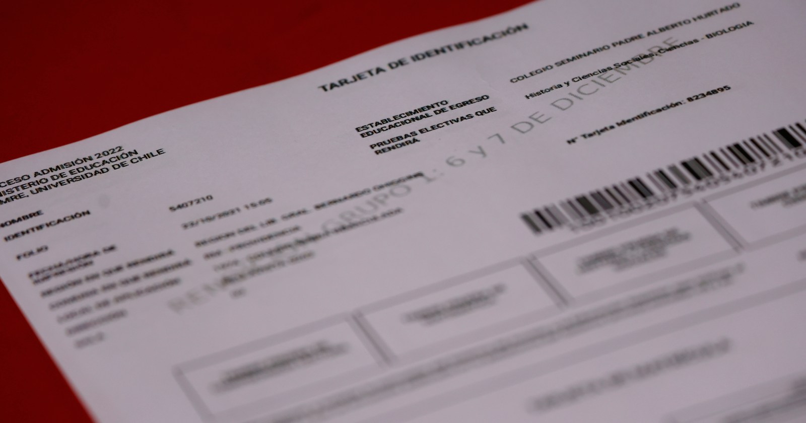 Prueba de Transición