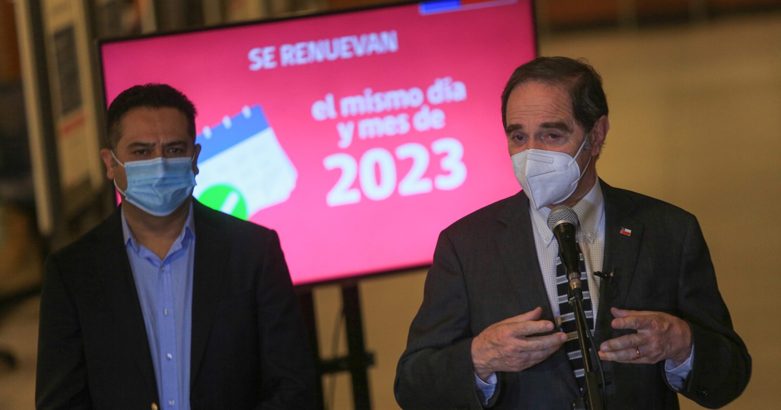 extensión cédulas vencidas