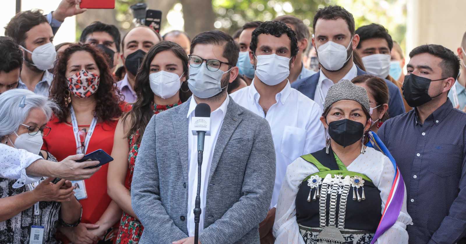 Boric reunión Convención