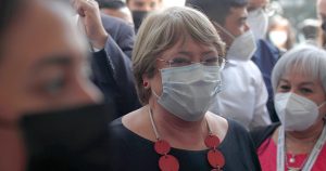 El mensaje de Bachelet que se interpretó como ajuste de cuentas con Fuad Chahín